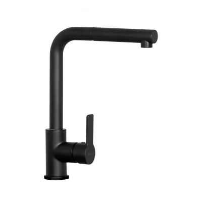 Schock Miscelatore monocomando AQUATOWN CON DOCCIA WATER SAVING SXTOWD6BK finitura nero opaco