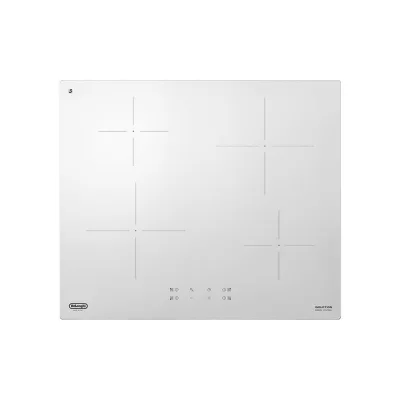 De Longhi Piano cottura a induzione PIB 62 in vetroceramica bianco da 60 cm