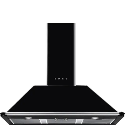 Smeg S Cappa aspirante a parete KT100BLE finitura nero da 100 cm - IN PROMOZIONE FINO AL 6/07