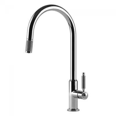Gessi Miscelatore monocomando con doccetta estraibile Venti20 60622 031 finitura cromato - PROMOZIONE ATTIVA FINO AL 19/10
