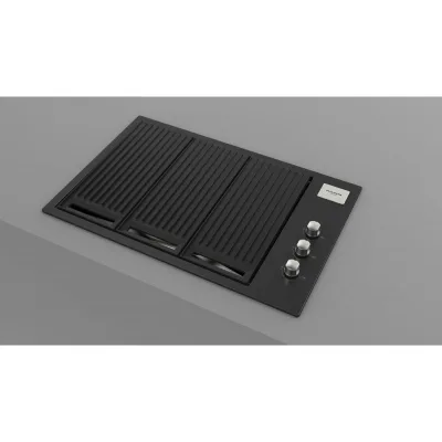 Fulgor Barbecue a gas FOBQ 803 G MBK finitura nero opaco da 83 cm