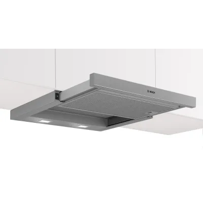 Bosch - Cappa integrata sottopensile DFM064W55 finitura argento metallizzato da 60 cm