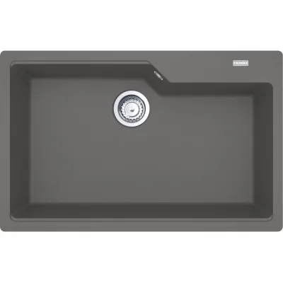 Franke: Lavello una vasca Vasche Sopratop Urban UBG 610-72 114.0686.805 finitura fragranite stone grey da 78x50 cm