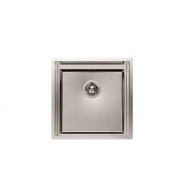 Foster Lavello una vasca 1254 850 finitura acciaio inox da 47x47 cm