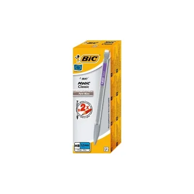 BIC MATIC ORIGINAL FINE PORTAMINE 0,5MM HB CON GOMMA PUNTA RETRATTILE 820958