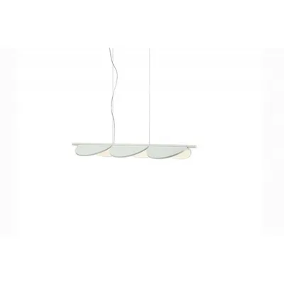 Flos Lampada a sospensione a luce diffusa Almendra Linear Suspension 3 in diverse finiture