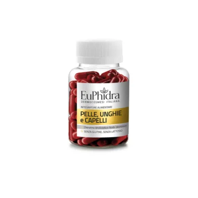 EUPHIDRA UNGHIE PELLE E CAPELLI 2 CONFEZIONI DA 60 CAPSULE