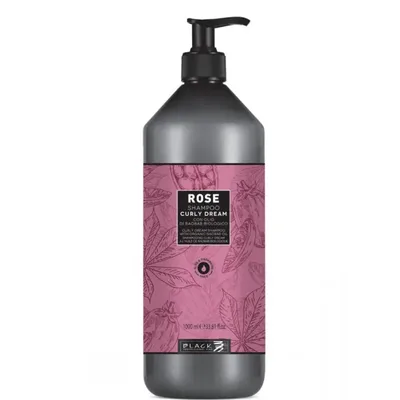 Black professional shampoo rose curly capelli ricci 1000 ml