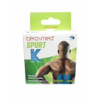 CEROXMED SPORT KINETIC TAPING FISIOTERAPICO BLU