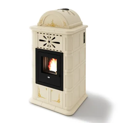 Eva Calòr Stufa a pellet DIANA 901649500 finitura crema