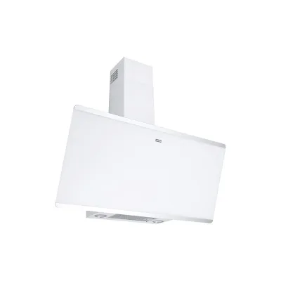 Franke Cappa a parete Smart Evo Plus FPJ 925 V WH/SS 330.0528.020 finitura cristallo bianco/acciaio da 90 cm