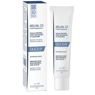 Ducray Kelual DS Crema Lenitiva utile per Dermatite Seborroica 40 ml