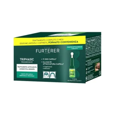 RENE FURTERER TRIPHASIC PROGRESSIVE ANTICADUTA COFANETTO FIALE DUO