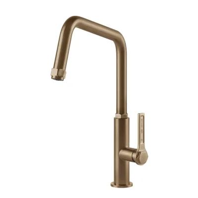 Gessi Miscelatore monocomando Officine - Gessi 60051 726 finitura Warm Bronze Brushed - IN PROMOZIONE FINO AL 6/07