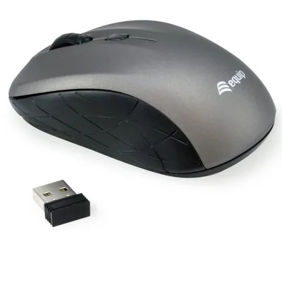 EQUIP - MINI MOUSE OTTICO WIRELESS 1600DPI GREGIO 245109