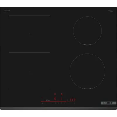 Bosch - Piano cottura a induzione PVS631HB1E finitura nero da 60 cm - Serie 6