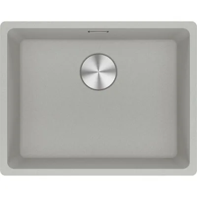 Franke: Lavello una vasca Vasche Sopratop Maris MRG 610-52 114.0661.661 finitura fragranite alluminio da 56x44 cm
