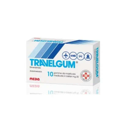 TRAVELGUM 10 GOMME MASTICABILI 20MG