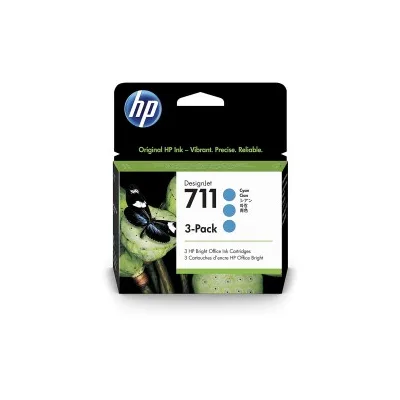 CARTUCCIA ORIGINALE HP Designjet T120 CZ134A HP 711 3PZ CIANO