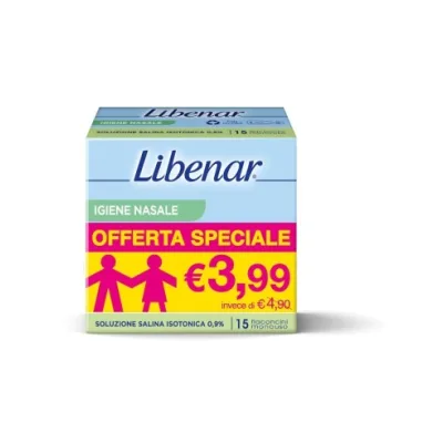 LIBENAR SOLUZIONE ISOTONICA 15 FLACONI 5ML