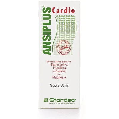 Ansiplus Cardio Gocce Integratore Benessere Cardiovascolare 50 ml