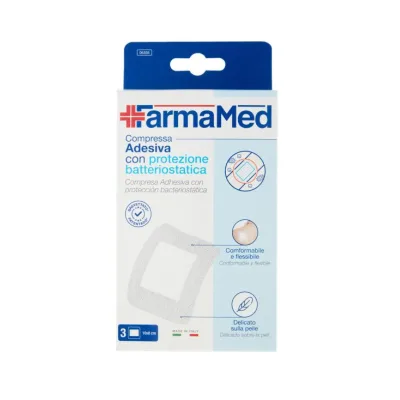 Fermamed Compressa Adesiva Protezione Batteriostatica 3pz