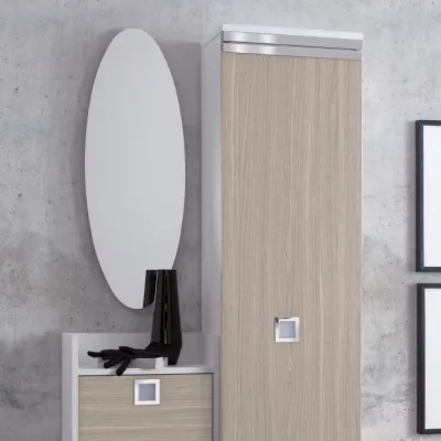 Maconi Specchiera ovale Family 266 da 32 cm e h. 90 cm