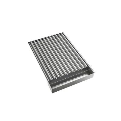 Ilve Piastra ondulata EA5310008000000 per barbecue