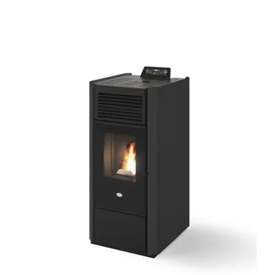 Eva Calòr Stufa a pellet ermetica NORA 901692300 finitura nero
