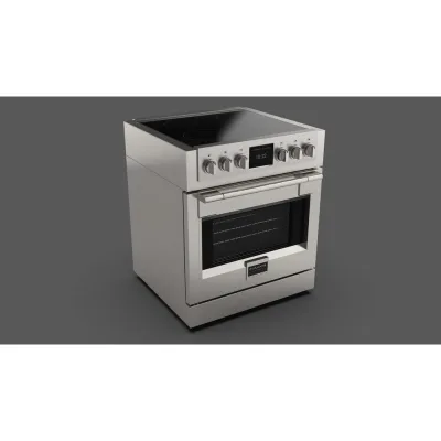 Fulgor Cucina Sofia FSRC 3004 P MI MK 2F X con forno pirolitico e piano a induzione finitura inox da 75.6 cm