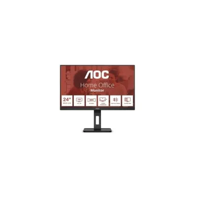 MONITOR LED AOC 24E3QAF IPS 24" Full HD 1080p 75Hz tempo risposta 4 ms regolazione in altezza angolo di visione di 178°