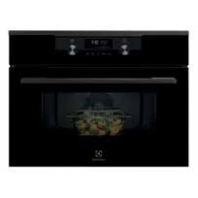 Electrolux | Microonde con grill KVMDE46H finitura vetro Intuit Pure Black da 60 cm