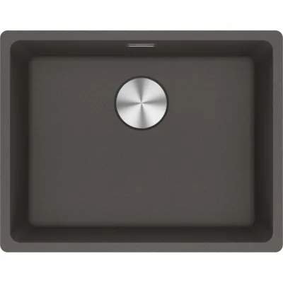 Franke: Lavello una vasca Vasche Sottotop Maris MRG 110-52 125.0714.195 finitura grigio ardesia da 55.3x43.3 cm