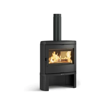 La Nordica Stufa a legna con sistema di recupero calore JENNIFER.16 EPS 3002540 finitura nero antracite