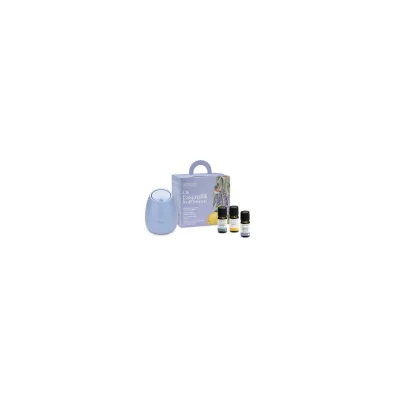 NASOTERAPIA KIT ESSENZIALI IN DIFFUSIONE DIFFUSORE BLOOM MALVA CON OLIO ESSENZIALE BIO