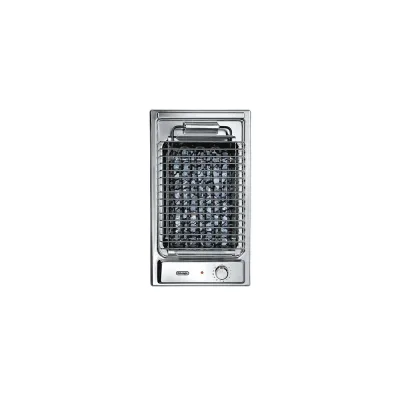 De Longhi Barbecue elettrico BQI 13/2 in acciaio inox da 29 cm