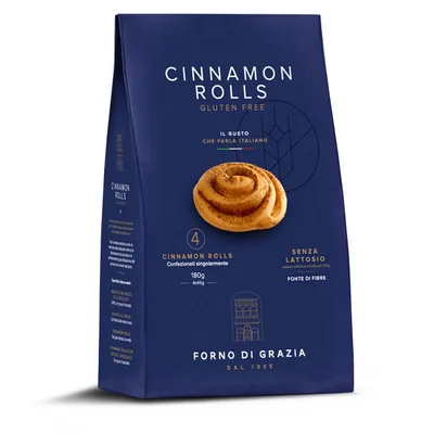Fdg cinnamon rolls 4 pezzi da 45 g