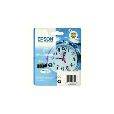 MULTIPACK CARTUCCIA ORIGINALE EPSON C13T27054010 C13T27054020 27 COLOR (CMY)