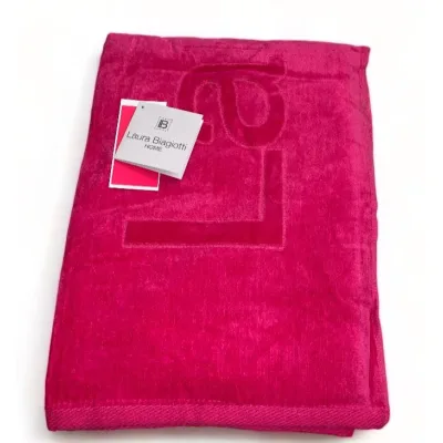 Telo mare jacquard Laura Biagiotti collezione NANCY Fuxia