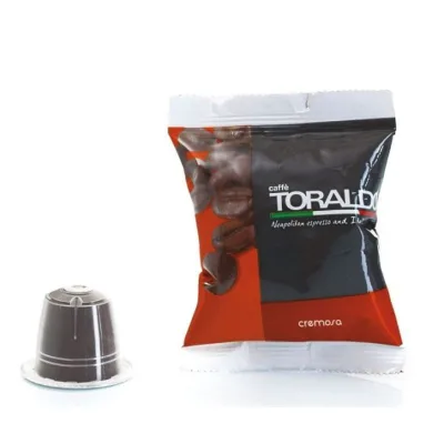 100 Capsule Miscela Cremosa Toraldo Caffè compatibili Nespresso
