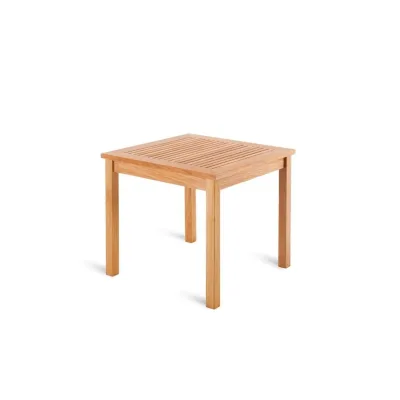 Unopiù Tavolo fisso CHELSEA in legno teak da 80x80 cm - IN PROMOZIONE FINO AL 6/07