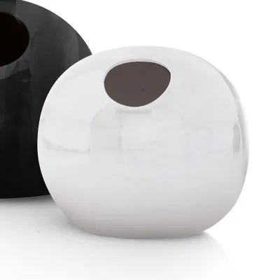 Adriani & Rossi Vaso Ball in ceramica smaltata