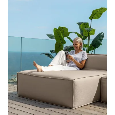 Talenti Sofa modulare OCEAN con imbottitura in quick dry foam