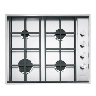 Barazza Piano cottura a gas LAB 1PLB4 finitura inox satinato da 62 cm
