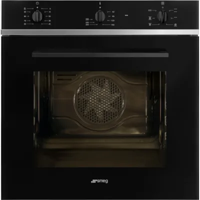 Smeg Forno elettrico ventilato da incasso SF64M3VB2 finitura vetro nero da 60 cm - IN PROMOZIONE FINO AL 30/06