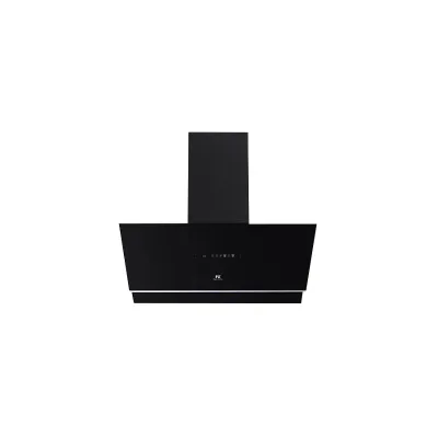 Master Kitchen Cappa a parete HMK 90A3 MS-BS SP BK finitura vetro nero da 90 cm
