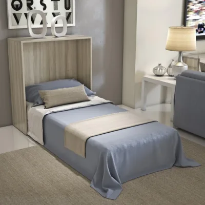 Maconi Letto singolo a scomparsa Night n' Day 492 in legno da 85 cm