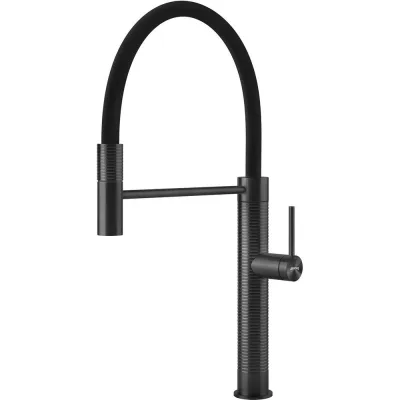 Smeg S Miscelatore monocomando con doccetta MID6DKX finitura dark inox - IN PROMOZIONE FINO AL 6/07