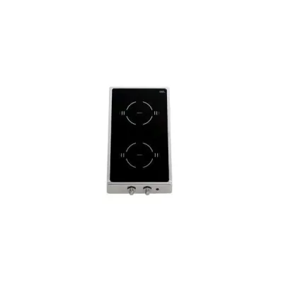Alpes Piano cottura ribaltabile a induzione R 30/2EI in acciaio inox da 29.5 cm