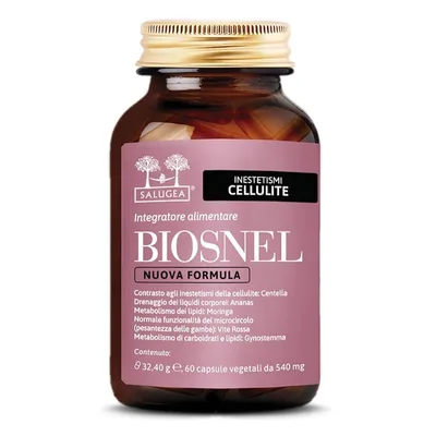 Biosnel nuova formula salugea 60 capsule senza glutine senza lattosio